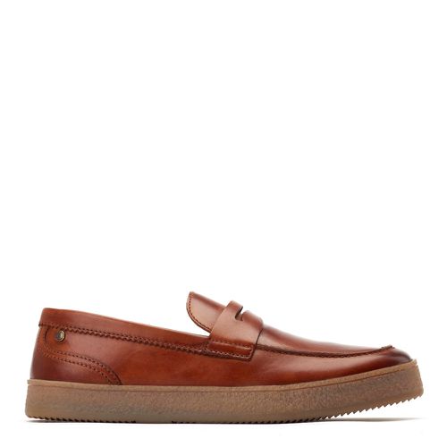 ™ Mens Claude Washed Leather Casual Penny Loafer UK 11 - Base London - Modalova