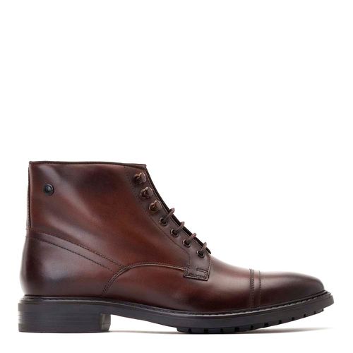 ™ Mens Duke Waxy Leather Toe Cap Boots UK 5 - Base London - Modalova