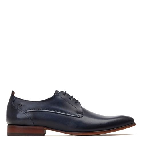 Mens Gambino Waxy Derby Shoes UK 12 - Base London - Modalova