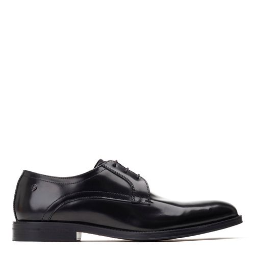 Mens Hadley Patent Leather Derby Shoes UK 12 - Base London - Modalova