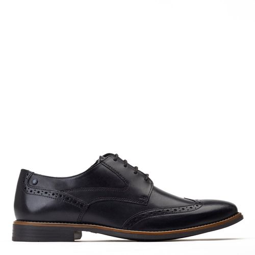 ™ Mens Risco Waxy Brogue Shoes - 8 / - Base London - Modalova