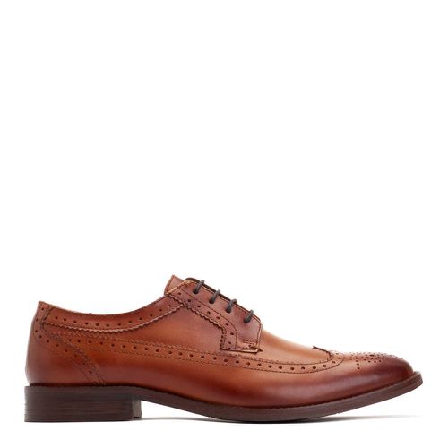 ™ Mens Twain Washed Leather Brogues UK 10 - Base London - Modalova