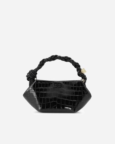 Bou Bag Mini Patent Croco ONE SIZE - Ganni - Modalova