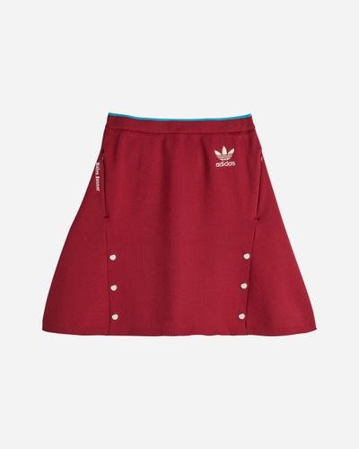 Ginals | Wales Bonner Skirt Knitted L - BURGUNDY - Adidas Ori - Modalova