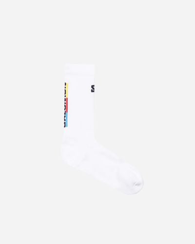 Pulse Race Flag Crew socks L - /Red - Salomon - Modalova