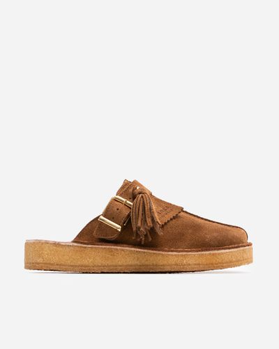 Trek Mule 42 - Caramel Suede - CLARKS ORIGINALS - Modalova