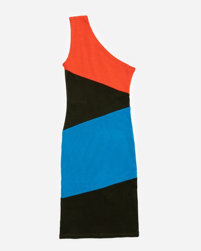 One Strap Dress Red/Blue/Green - XS - (DI)VISION - Modalova