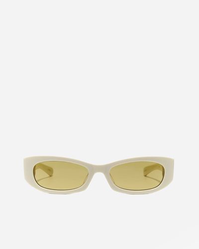 Gemma Solid Ivory / Smoked Olive Len - ONE SIZE - FLATLIST - Modalova