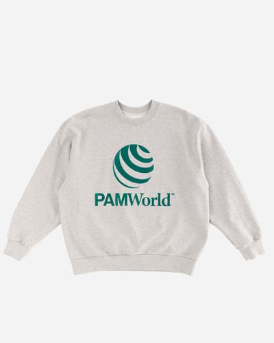 World Crew Neck Sweat MARLE - S - P.A.M - Modalova