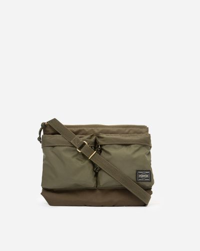 Force Shoulder Bag ONE SIZE - OLIVE DRAB - PORTER - Yoshida & Co - Modalova