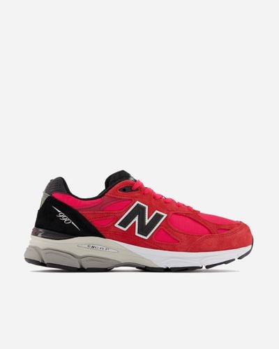 New Balance 990PL3 Red/Black - 39,5 - New Balance - Modalova