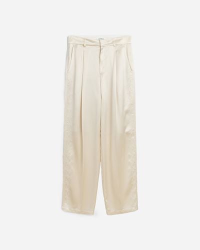 Ula Embroided Pant Off - L/XL - SOULLAND - Modalova