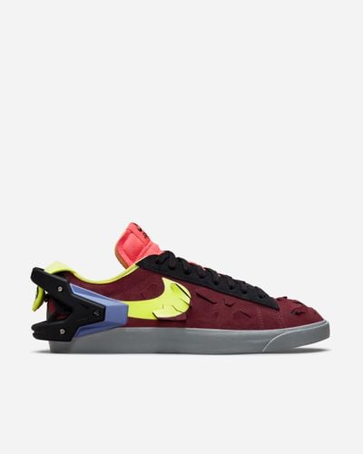 Nike x ACRNM Blazer Low 36 - Night Maroon/Lemon/Black - NIKE QS/TZ - Modalova