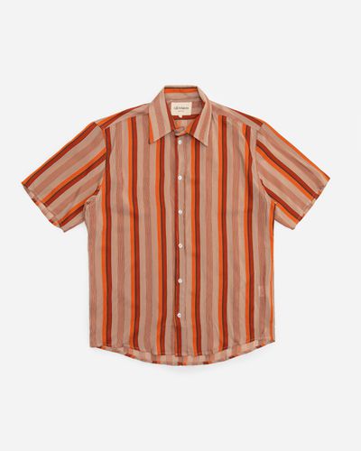 Short Sleeve Shirt Brown/Red/Orange - S - (DI)VISION - Modalova