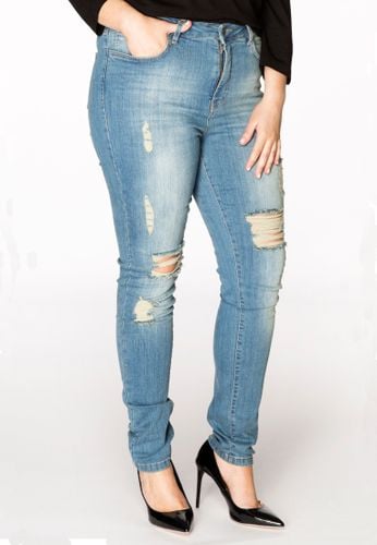 Jeans big destroyment DENIM - Yoek - Modalova