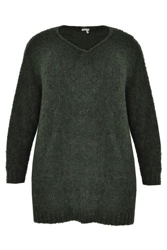 Pullover v-neck teddy - Yoek - Modalova