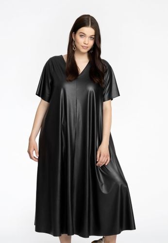 Dress A-line VEGAN LEATHER - Yoek - Modalova