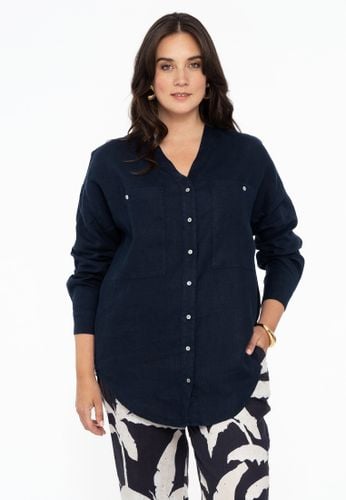 Bluse V-Ausschnitt LINEN - Yoek - Modalova