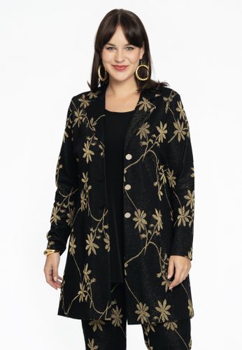 Langer Blazer LUREX FLOWER - Yoek - Modalova