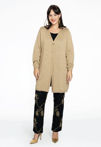 Strickjacke GOLD LUREX - Yoek - Modalova