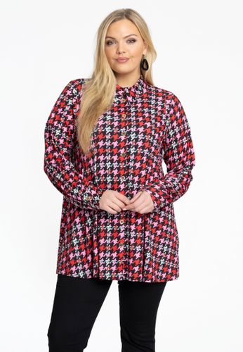 Bluse flare PIED DE POULE - Yoek - Modalova