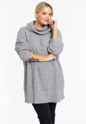 Pullover mit Rollkragen und Strass - Yoek - Modalova