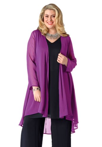 Blouse jacket voile UNI - Yoek - Modalova