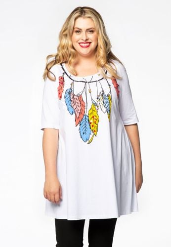 Tunic wide bottom feathers - Yoek - Modalova