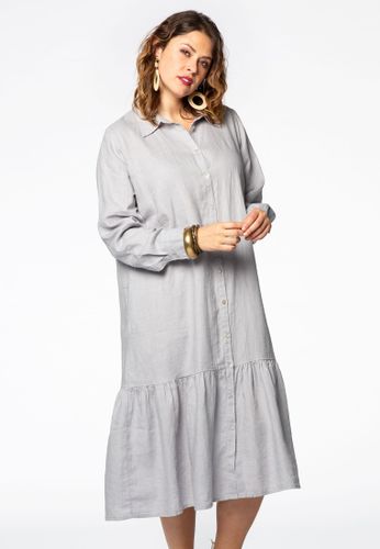 Kleid frill bottom LINEN - Yoek - Modalova