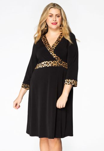 Kleid leopard / uni DOLCE - Yoek - Modalova