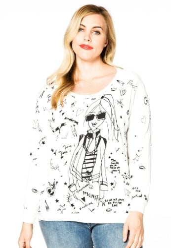 Sweater Mädchen Print - Yoek - Modalova