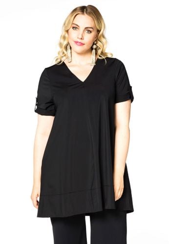 Tunic V-neck rolled sleeve COCO - Yoek - Modalova