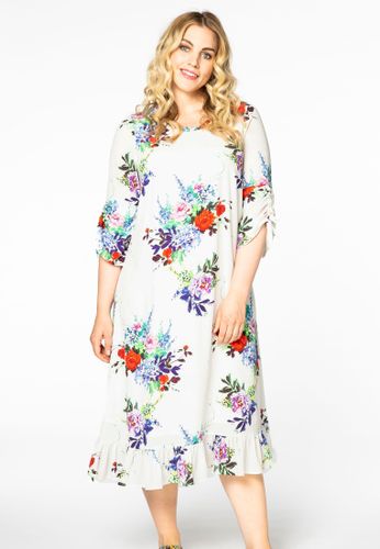 Kleid mit Volantsaum BOUQUET - Yoek - Modalova