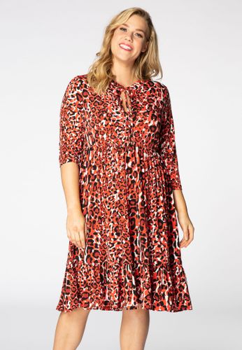 Kleid mit Schleife RED LEO - Yoek - Modalova