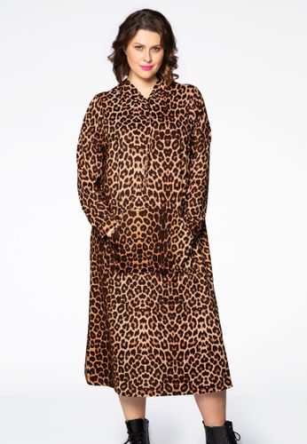 Kleid mit Kapuze LEOPARD - Yoek - Modalova