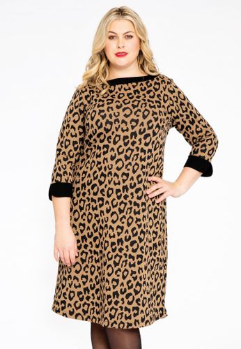 Kleid jacquard LEOPARD - Yoek - Modalova