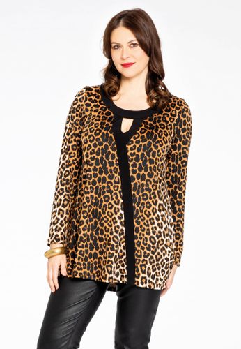 Tunika flare asymmetrisch LEOPARD - Yoek - Modalova