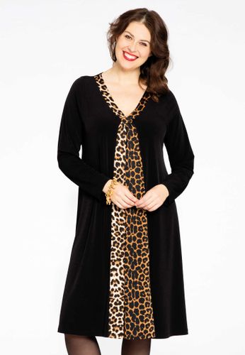 Kleid mit Falten LEOPARD - Yoek - Modalova