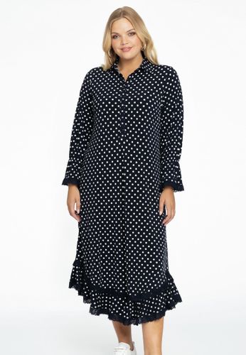 Kleid mit Rüschen und Spitze POLKADOT - Yoek - Modalova