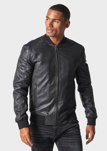 Mens Lopen Leather Jacket - / M - Police - Modalova