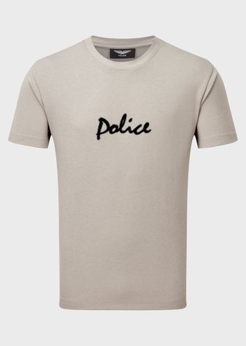 Mens Sheridan Neutral t-Shirt - Police - Modalova