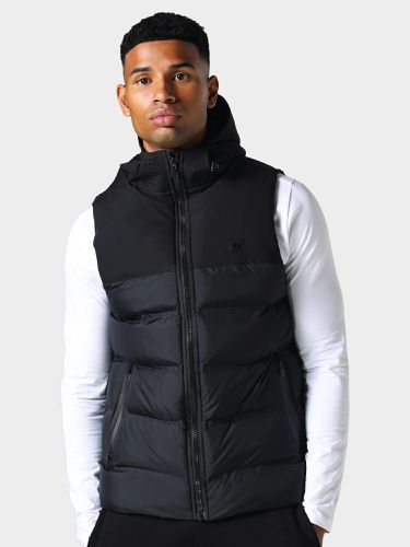 Mens Upping Black Gilet - Black / S - 883 Police - Modalova