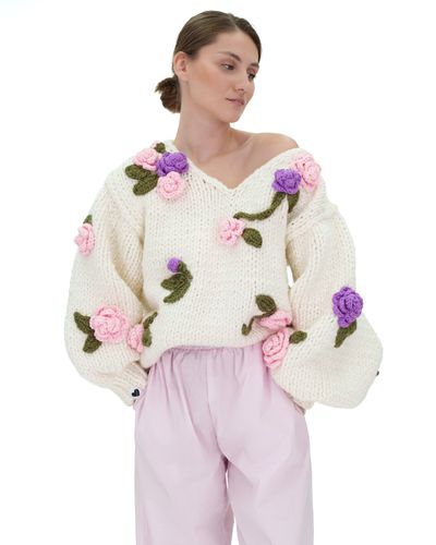 Flower Sweater - Mumshandmade - Modalova