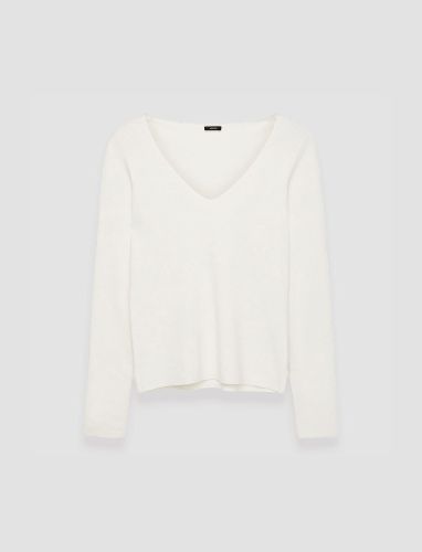 Silk Stretch V Neck Top - L - Joseph - Modalova