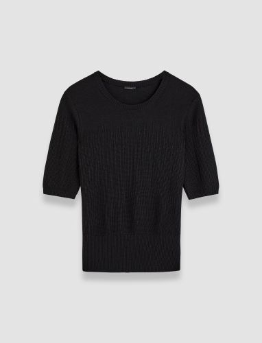 Gradient Stitch Round Neck Top - L - Joseph - Modalova