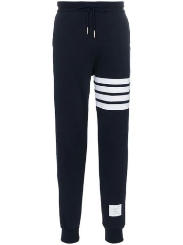 Blaue konstruierte 4-Bar Jersey-Sweatpants - Thom Browne - Modalova