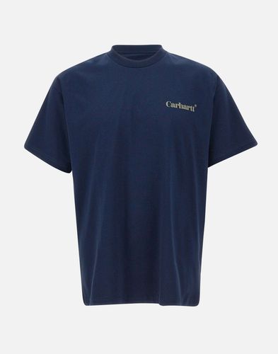 Bio-Baumwolle Blau T-Shirt für Herren - Carhartt WIP - Modalova