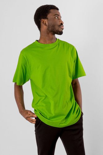 Oversized T -Shirt - Limettengrün - Mann - TeeShoppen - Modalova