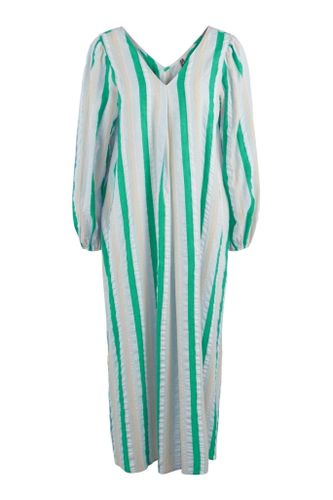 Fursa Midi Kleid Einfach Grün - Size M - Damen Kleid - PIECES - Modalova