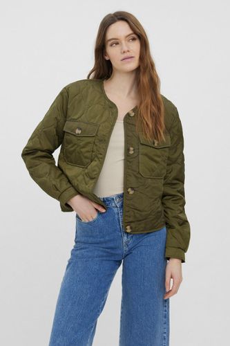 Nella Kurzjacke - dunkle Olive - Vero Moda - Modalova